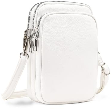 SCOFY FASHION Soft PU Leather Messenger Small Phone Crossbody Bags for Women Travel Work Purses and Handbags