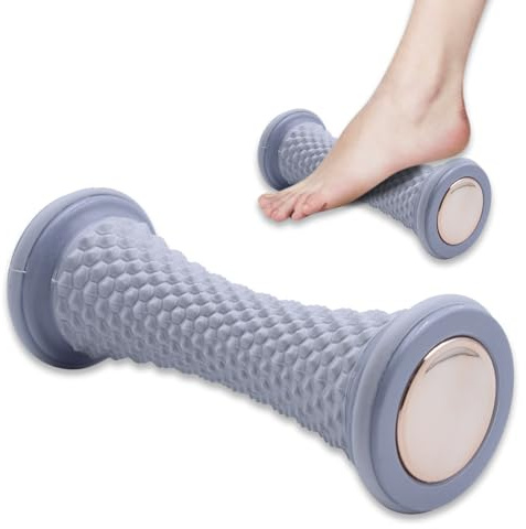 Vlecexs Rullo Massaggio Piedi, 2 Pcs Rullo Riflessologico per Piedi，Relax Profonda, Allevia il Dolore e la Tensione Muscolare，Ideale per Casa e Ufficio