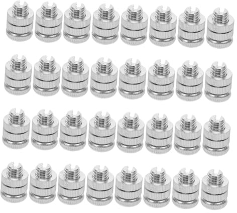 Gogogmee 32 Pcs Electric Fence Connectors Aluminum Alloy Split Bolt Clamps High Voltage Wire Joint Clamps for Farm Garden Electronic Fencing Easy Installation Safety Accessories