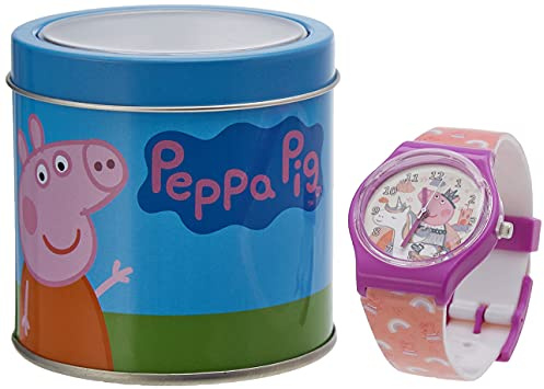 Cartoon Peppa Pig Armbanduhr mit Box von Peppa Wutz, FC-482625