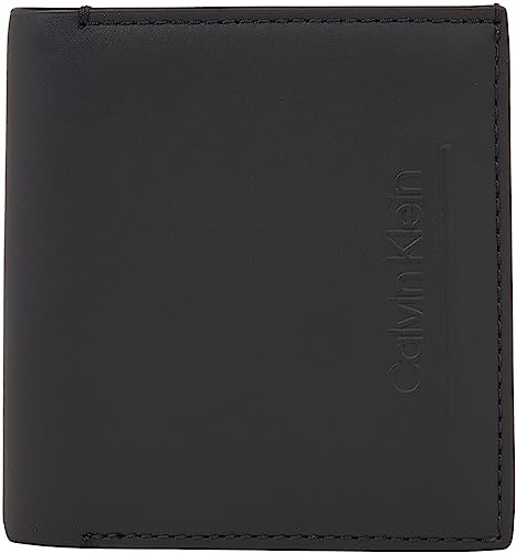 Calvin Klein Herren Kartenetui Set Trifold Klein, Schwarz (Ck Black), Onesize