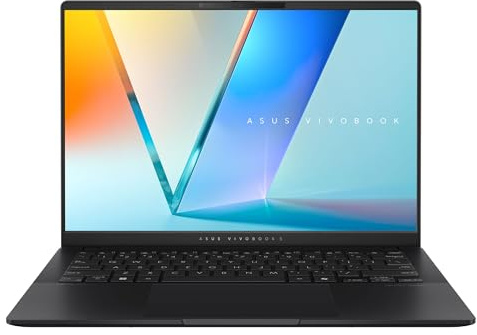ASUS Vivobook S14 | Neutral Black | 14 WUXGA OLED | Core Ultra 7 256V | RAM: 16GB | SSD: 1TB | RGB beleuchtete Tastatur | Copilot+ | Windows 11 Pro | Notebooktasche