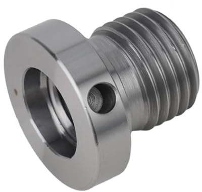 Drehmaschine Adapter, Metall Drehmaschine Spindelstock Spindel Adapter 33mm Bis 25mm Gewinde Schwarz for Holz Drehmaschine Chuck