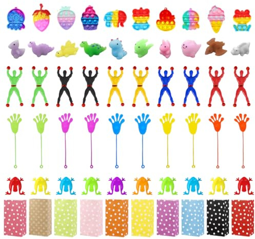 Regalo Para Invitados A Cumpleaños Infantiles, 60 Unidades, Regalos Para Invitados A Fiestas De Cumpleaños, Surtido De Juguetes Para Niños, Artículos Para Fiestas