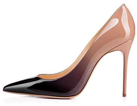 EDEFS - Donna Dégrader Scarpe - Stiletto Pumps - Scarpe con Tacco Donna - Gradient - Taglia EU37