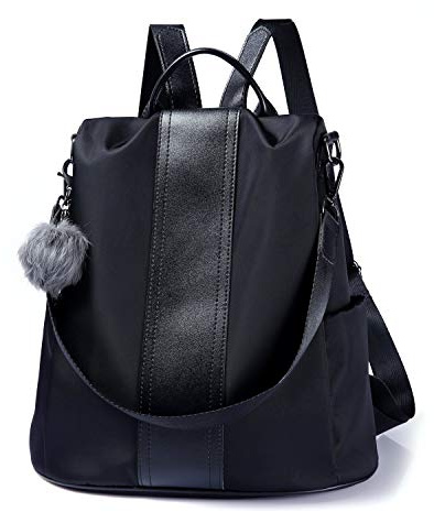 PINCNEL Women Backpack Purse Waterproof Nylon Anti-theft Rucksack Lightweight Shoulder Bag