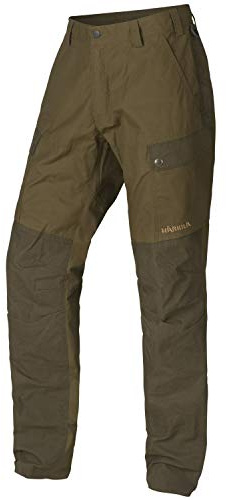 Härkila wasserabweisende Jagdhose für Herren Asmund - Ansitzhose für Jäger - Leise Pirschjagdhose mit Wachsbehandlung, Größe:54, Farbe:Grün