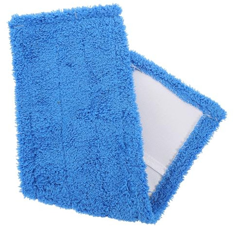 WINOMO Mop Head Mop Microfiber Cleaning Pads Replacement Flat Mop Heads Washable Dust Mop and Dust Tool for Home Room Floor Cleaning Tools