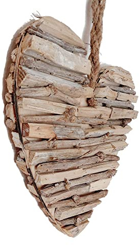 Dekoherz Hänger I ca. 30 cm I Holzherz Vintage I Dekohänger Herz