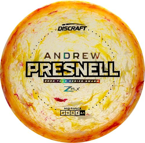 Discraft Andrew Presnell 2024 Tour Series Jawbreaker Z FLX Swarm Mid-Range Disc