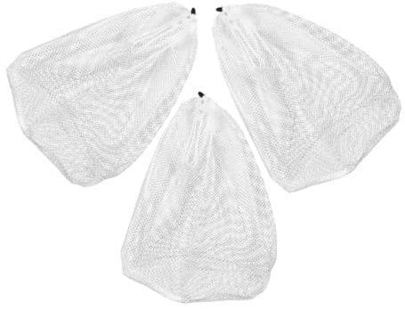 Homoyoyo 3stücke Teiliges Wäschenetz Grobmaschige Wäschesäcke Mit Zugband Schützende Mesh Wäschesäcke Für Waschmaschine Für Empfindliche Kleidung Praktische Aufbewahrung Und Reisebeutel