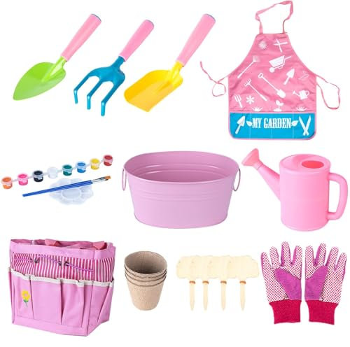 Conjunto De Jardinería Para – Herramientas De Jardinería para, Kit De Herramientas De Jardinería | Juego De Jardinería Al Aire Libre para Con Bolsa De Transporte, Bolsa De Transporte De