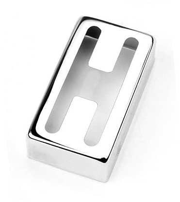CIMAXIC H-förmige Humbucker-abdeckung Gitarre Kupfer Mit Legierungsbeschichtung Silberfarben Gitarren-tonabnehmer