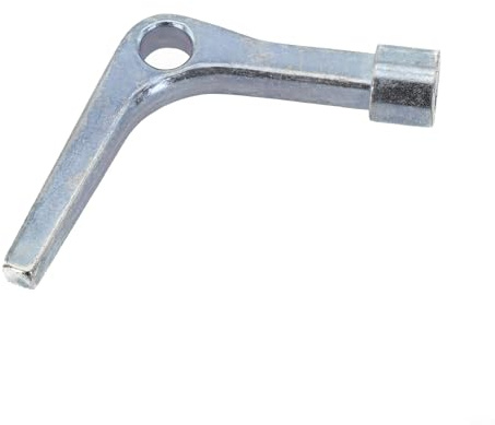 Serrure carrée en acier 7 mm/8 mm pour portes de meubles avec ressort spécialement durci pour plus de durabilité (clé)