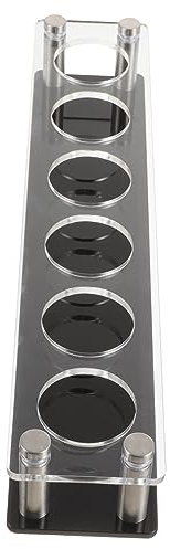CIMAXIC Portavasos Tipo Para Vasos De Bandeja De Acrílico Soporte Para Servir Estante Para Fiestas y Festivales Bandeja Para Vasos De