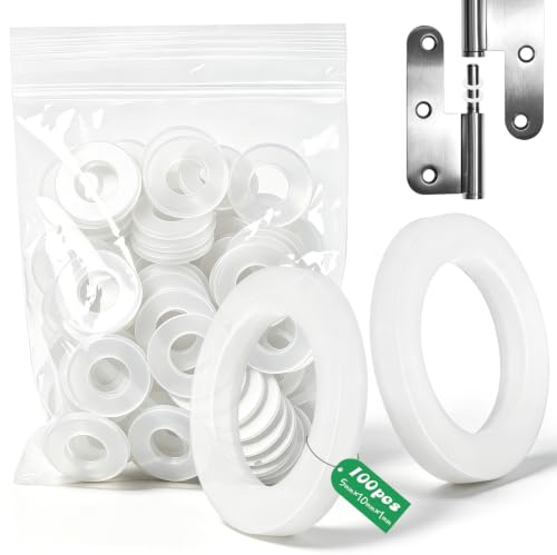 Rondelle Plastica 10 mm x 5 mm Rondelle Teflon Rondelle Nylon 100 Pezzi