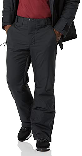 Amazon Essentials Herren wasserdichte Isolierte Schneeskihose, Schwarz, L