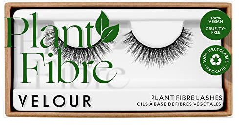 Velour Pflanzenfaser-Wimpern - Natürlicher Look, Vegan, Wiederverwendbar 20+ Mal - Künstliche Wimpern - A New Leaf