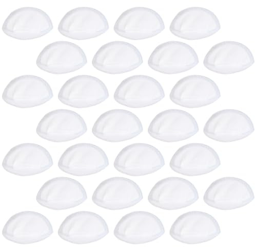 Hoement 100 Stück Einweg Stilleinlagen aus Vliesstoff mit Einweg Penetration und Klebedesign Dünne Atmungsaktive Milchpads für Wasserabsorbierenden Auslaufschutz Beim Stillen