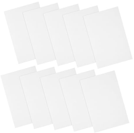NUOBESTY 15 Stück Selbstklebende Filzunterlagen Für Möbel Weiß 210x300x1mm Filzgleiter Als Bodenschoner Stuhlbeine Kratzschutz Für Zuhause Büro