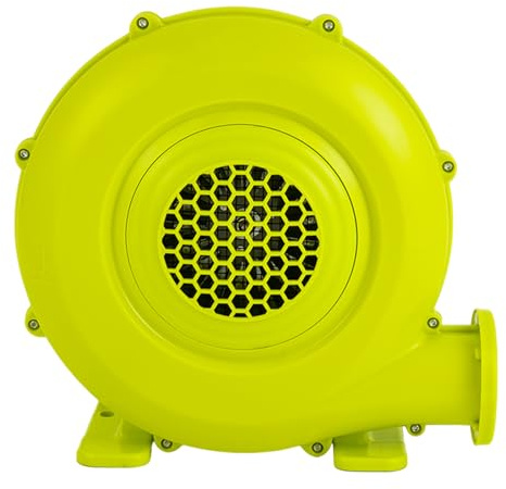 Tagtuell Soplador de aire de 450 W, soplador eléctrico, soplador permanente para juguetes inflables, soplador comercial para castillos hinchables, máquina de viento con cable de alimentación largo