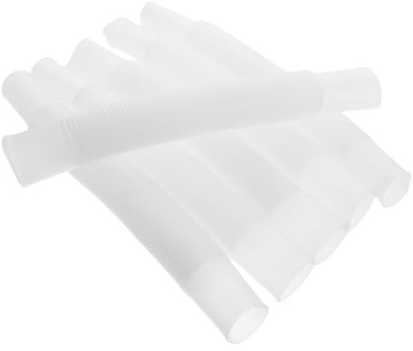 Generico 6 Pezzi Tubo Di Scarico Per Lavabo Tubo Di Scarico Per Shampoo Tubo Di Scarico Per Lavatrice Tubo Flessibile Per Lavatrice Tubo Di Scarico Ondulato Tubo Di Scarico