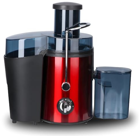 Exprimidor Automático De Boca Ancha For El Hogar, De Extracción Lenta, Con Separación De Jugo Y Pulpa, Prensado En Frío For Frutas Y Verduras.(Red)