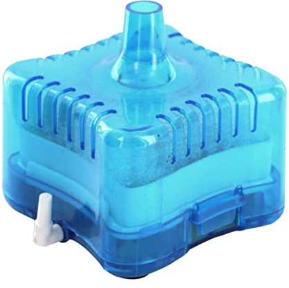 Aquarium-Pumpen und Filter, Mini-Filter, Goldfischglas, Beta-Aquarium, Eckfilter für alle Wasserarten mit Dreifach-Filtrationssystem, Blau, 1 Stück, -Eckfilter mit Dreifach-Filtrationssystem