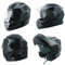 Casco Modular Homologado Moto Touring Sport Pantalla Parasol Negro S