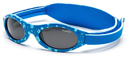 Kiddus Polariserade Solglasögon för Nyfödda Pojkar Och Flickor. Från 0 Månader Till 2 År. 100% Skydd Med UV400 Solfilter. Näsbrygga i Silikon. Justerbar Mjuk Rem. BPA-Fri