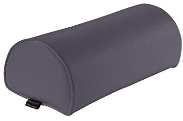 Pader Medi Tech Dreiviertelrolle I Knierolle aus Polyetherschaumstoff I Lagerungsrolle mit Kunstlederbezug und Kedernähten I 50 x 22 x 16 cm I in 20 Farben verfügbar (Anthrazit)