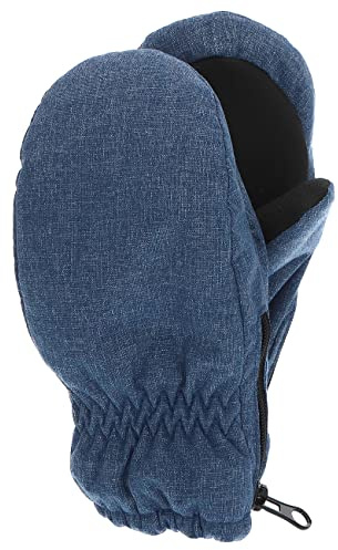 Sterntaler Unisex Kinder Fäustlinge Melange mit Daumen und Seitlichem Reißverschluss Fäustlinge