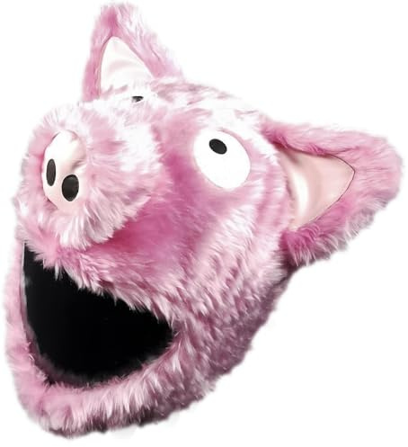 FunnyRiders Motorradhelm Überzug Plüsch Helmüberzug Motorrad - Lustig Motorrad Helm Überzug - Helmüberzug Motorradhelm - Hochwertiger Stoff-Cover Helm Deko