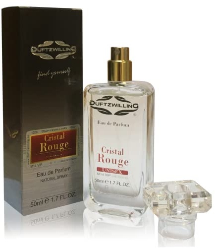 CRISTAL ROUGE Eau de Parfum UNISEX für Damen und Herren von DuftzwillinG ® | M14 VIP (50 ml)
