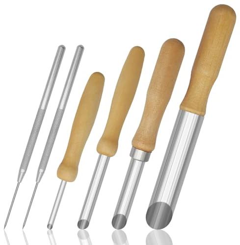 8 herramientas de arcilla, herramientas de esculpir lyfLux, pin de detalle, aguja Qiben, raspador de escultura, herramientas de cerámica, para producción de cerámica de arcilla, modelado de tallado