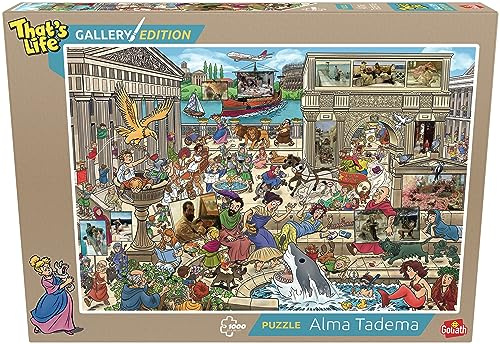 Goliath That's Life Gallery Edition: Alma Tadema, pussel med 1000 bitar för barn från 7 år