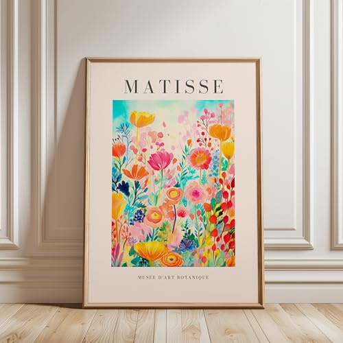 ARTINSPIRIO Matisse Poster floral (poster uniquement, 50 x 70 cm)