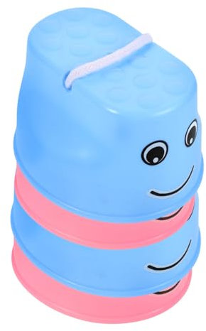 INOOMP 2paare Interaktive Balancier-stelzen Für Junge Mädchen Outdoor Spielzeug Zur Balance Und Koordinationsförderung Inklusive Farben Macaron Macaron Für Kindergarten Und