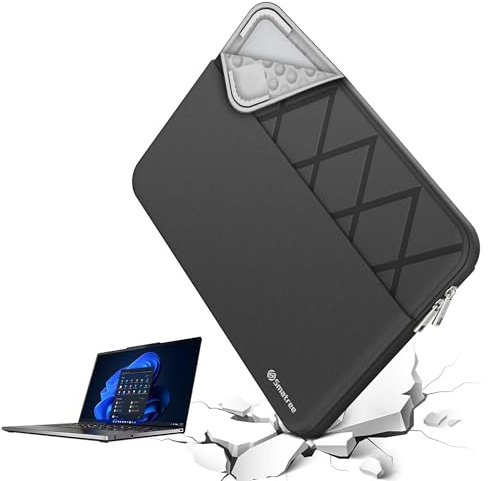 Smatree 14inch Laptop Sleeve for Lenovo Yoga Slim 7i Pro G7/Yoga 9i 2-in-1 | for 14 inch Lenovo ThinkPad X1 Yoga G6 2 in 1/ThinkPad C14 Chromebook,ThinkBook 14s Yoga G2/3 2 in 1,Case with Pocket (E420)