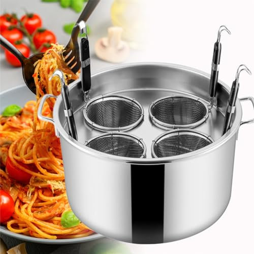Pentola per La Pasta Cuocipasto Pasta Cuocipasto Set Inserto Pasta Commerciale Pentola Cottura Pasta Pentola Inserto Cestello Colino Pentole Acciaio Inox Pentola Pasta Per Ristorante Cucina