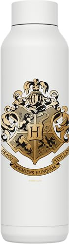 QUOKKA SOLID X HARRY POTTER | BOTELLA TÉRMICA DE ACERO INOXIDABLE DOBLE PARED | HP HOGWARTS