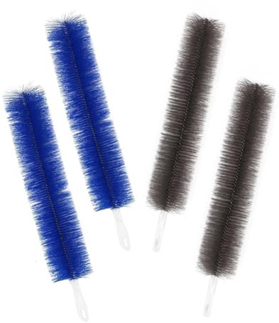 ULTECHNOVO 1 Set Pulizione Di Rimozione Dugno Pundo Puntive Pulizia Pulito Pieghevole Rosa Multiuso Spolverino Con Ventola in Piedi Spolverino Per La Casa Nylon 4 Pezzi