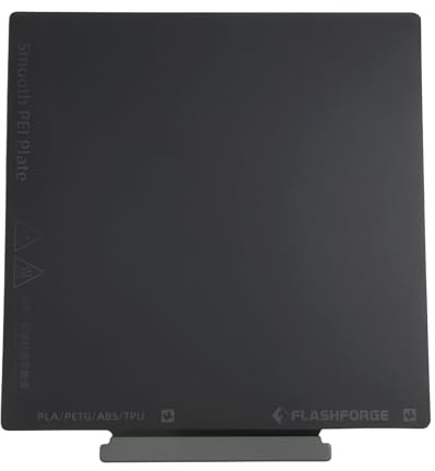 FLASHFORGE Adventurer 5X Glatte PEI Plattform,3D-Druckerteile für AD5M/AD5M PRO/AD5X
