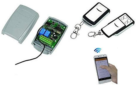 Kit télécommande automatisme portail wifi et radio