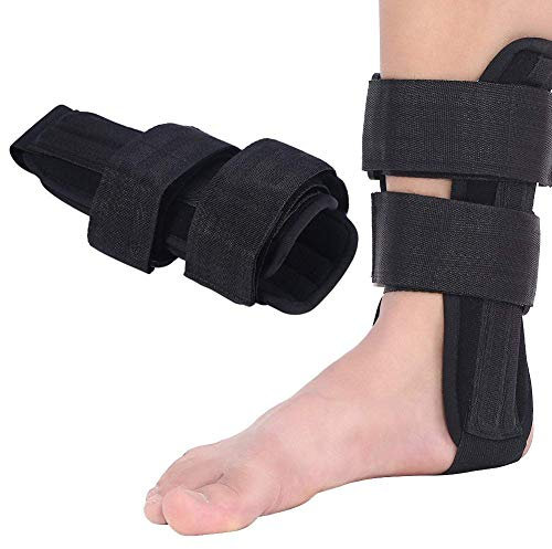 Knöchelorthesen, Knöchelorthesenstütze, Fußknöchelknöchelstütze Einstellbare Stabilisatorstütze Fußgewölbestütze, Verstauchungsverletzung Splint Guard Knöchelstütze, S