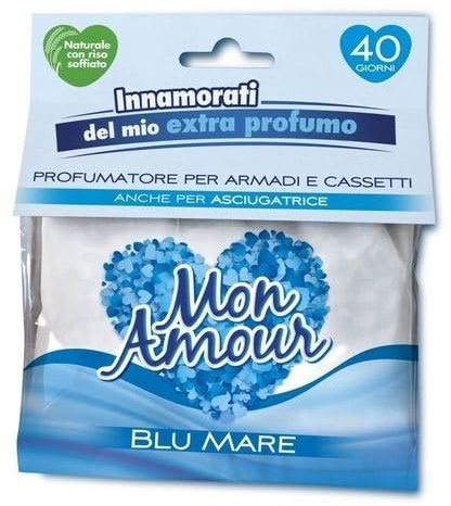 Felce Azzurra Mon Amour Blu Mare Profumatore Armadio armadio e cassetti 12 g (conf da 3)
