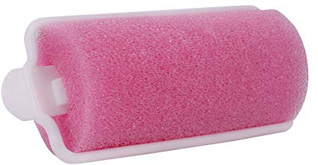 Ponik's Lockenwickler Schwamm Set, Haarrollen, Flexible Haar Styling, 28 mm, 12 Stk, Rosa