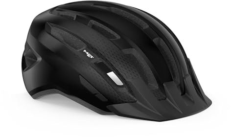 MET Downtown MIPS Helm, Schwarz glänzend T.S, M, 52-58