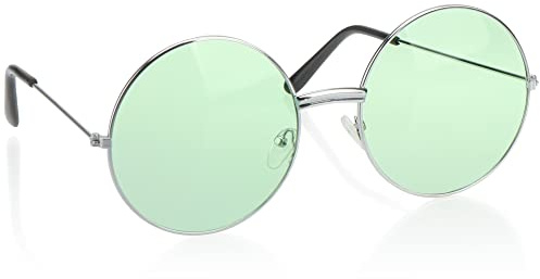 com-four® Partybrille, Sonnenbrille als Kostümzubehör mit getönten Gläsern | Mottoparty - Verkleidungs-Accessoire
