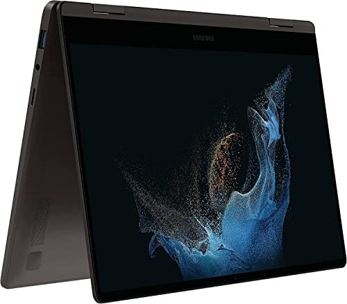 2022 Newest SAMSUNG Galaxy Book2 360 2-in-1 Laptop, Intel 10-Core i7-1255U Evo Platform, 13.3 AMOLED FHD Touchscreen, 16GB LPDDR4x RAM, 1TB PCIe SSD, WiFi 6, BT, Thunderbolt 4, Fingerprint Reader